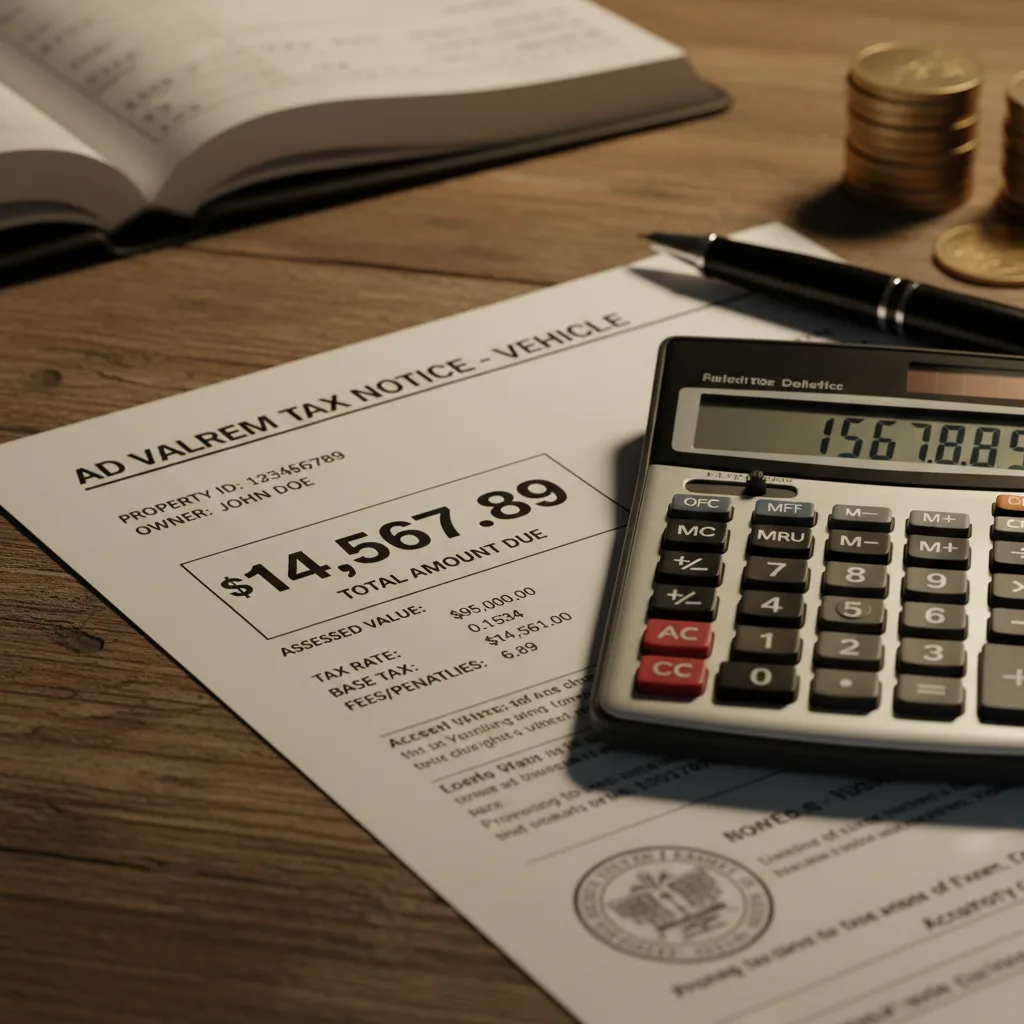 Person shocked by Alabama vehicle tax bill