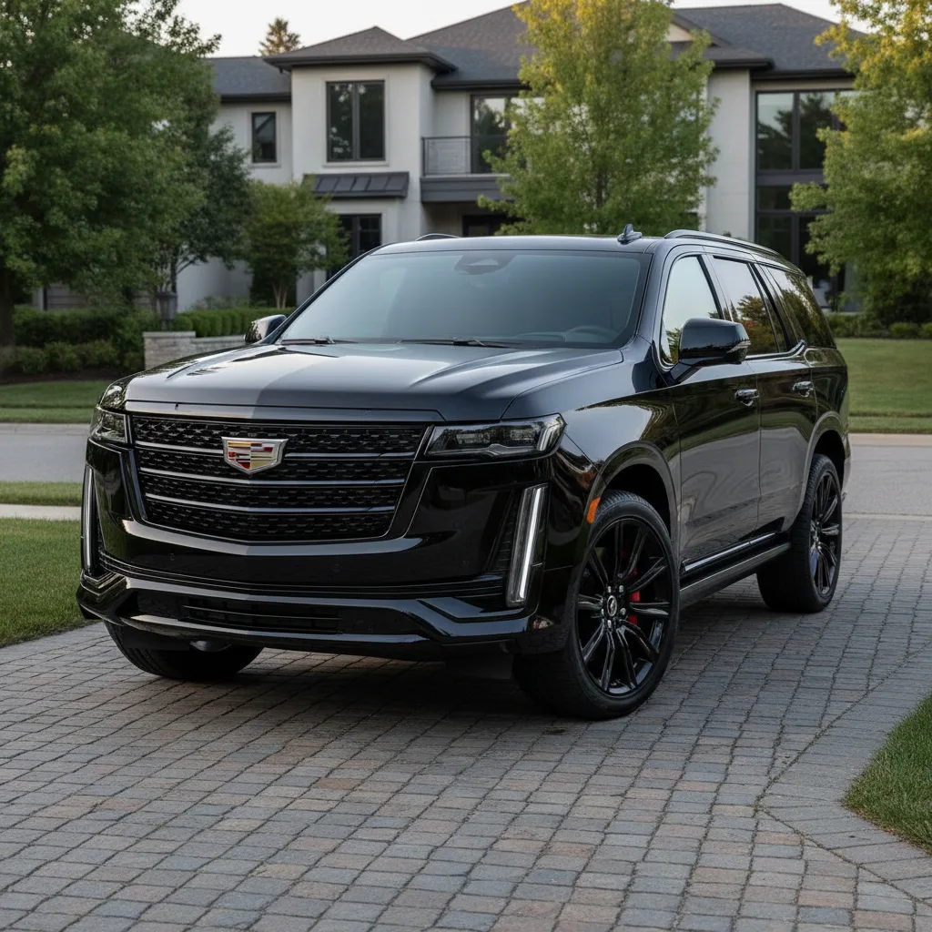 Brand new 2025 Cadillac Escalade V-Series in black