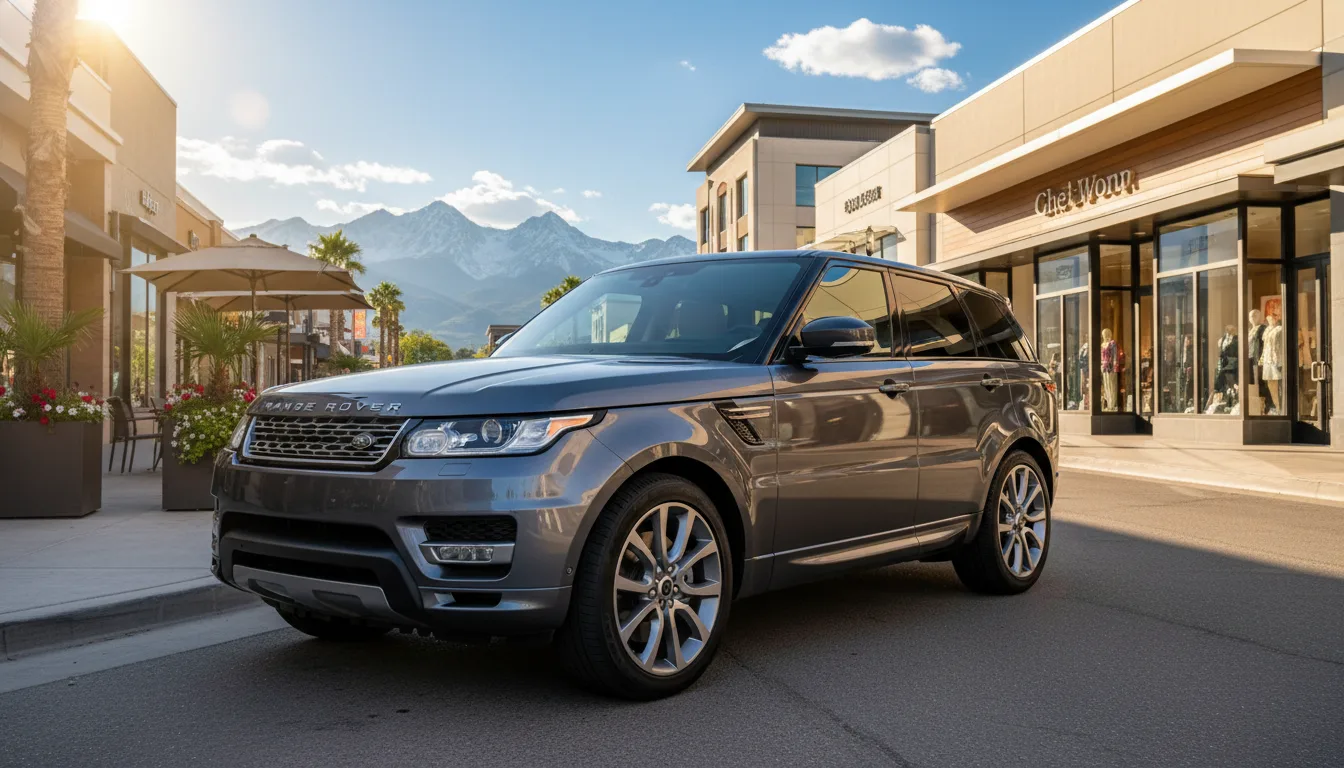 Luxury Range Rover in Cherry Creek Denver
