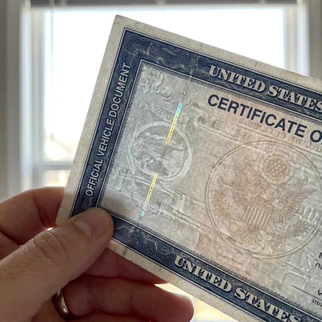 MCO document security features including watermarks and intaglio printing