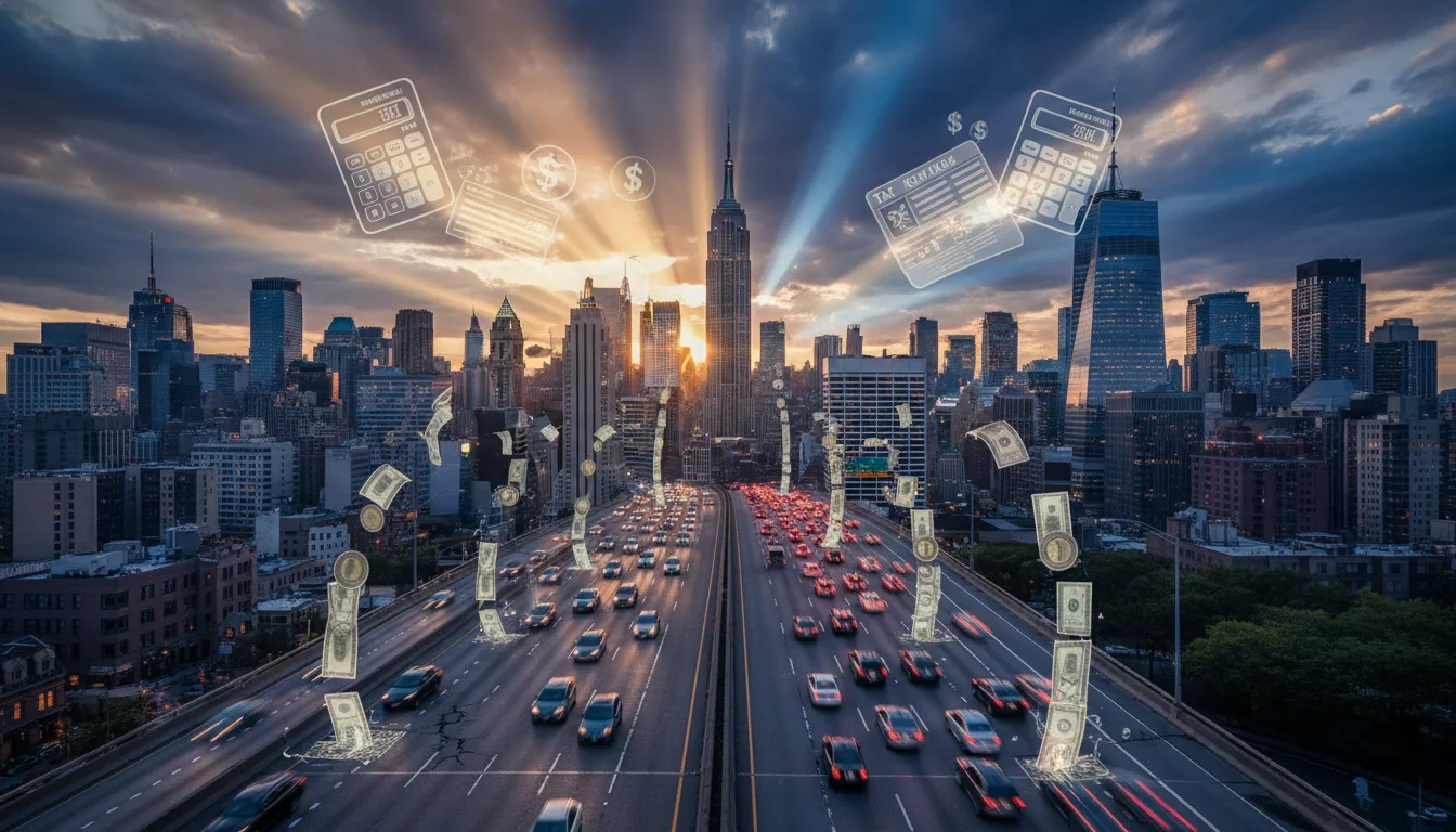 New York vehicle tax crushing Empire State car owners