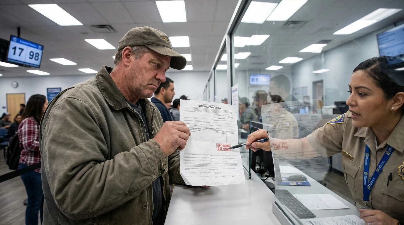 off-road co certificate of origin DMV rejection frustrated UTV owner