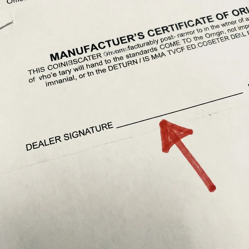 Unsigned mco signature section detail