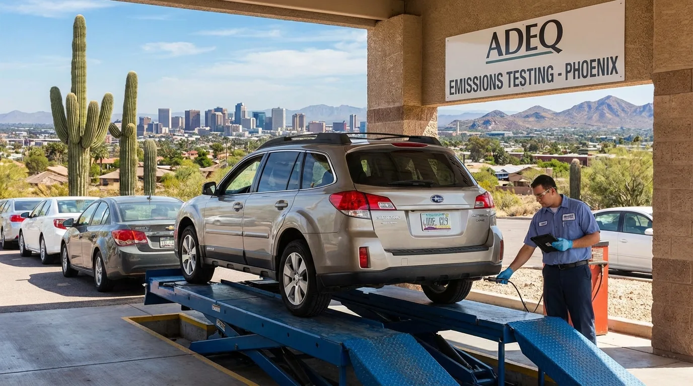 Emissions Test Gilbert Az