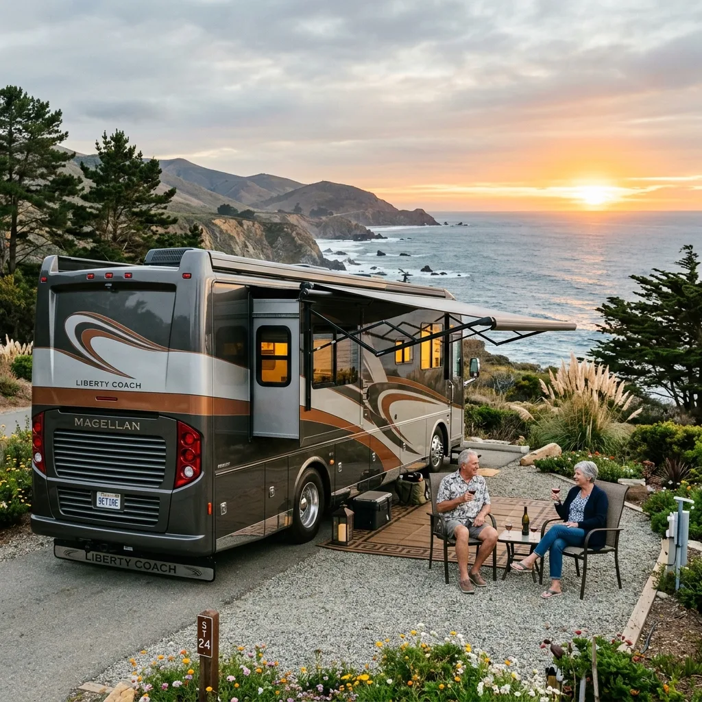 san diego retiree Class A motorhome montana LLC registration