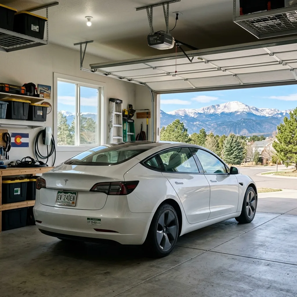 Tesla Model Y EV in Denver Colorado — sales tax plus new BEV surcharge escalation