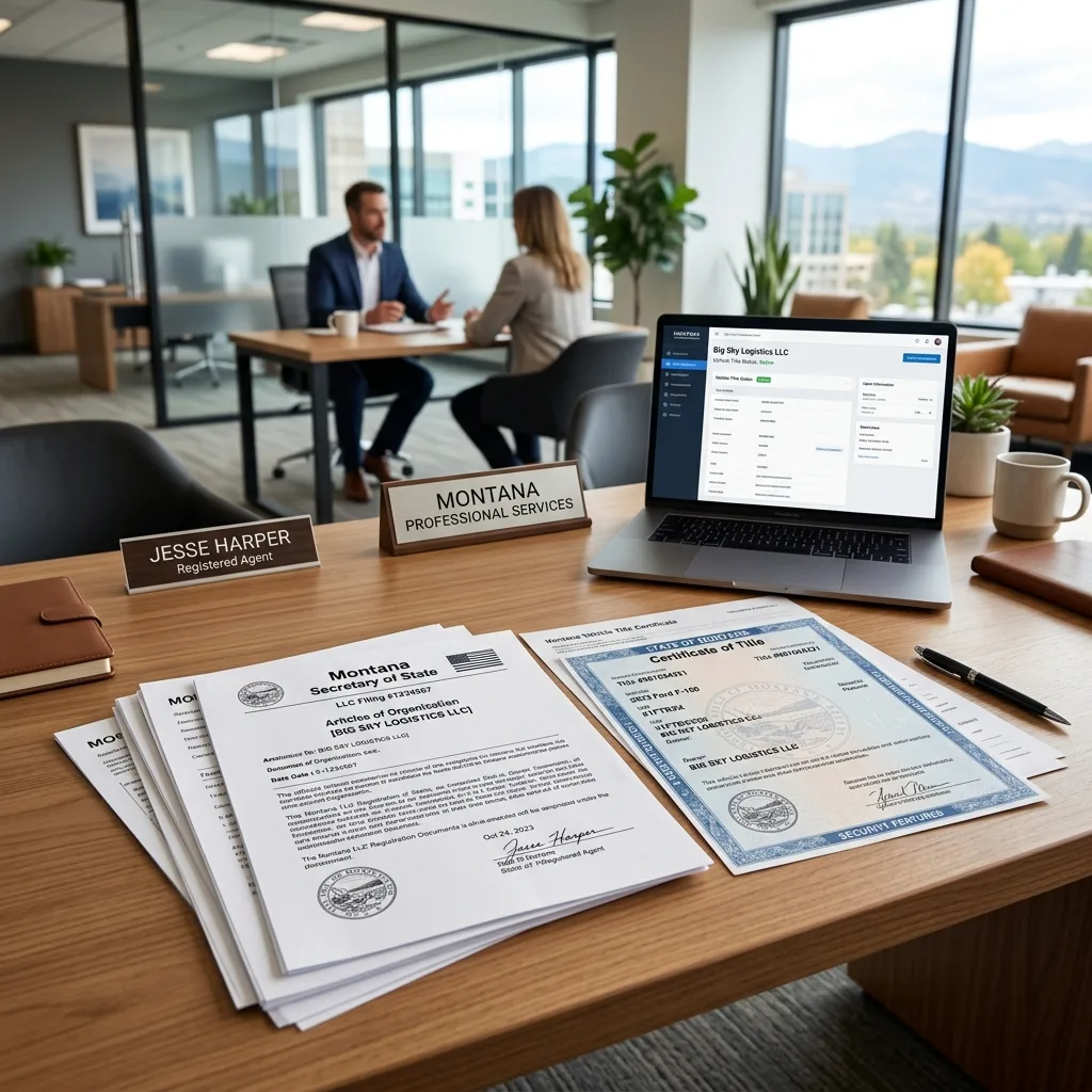 zero tax tags montana LLC connecticut vehicle registration