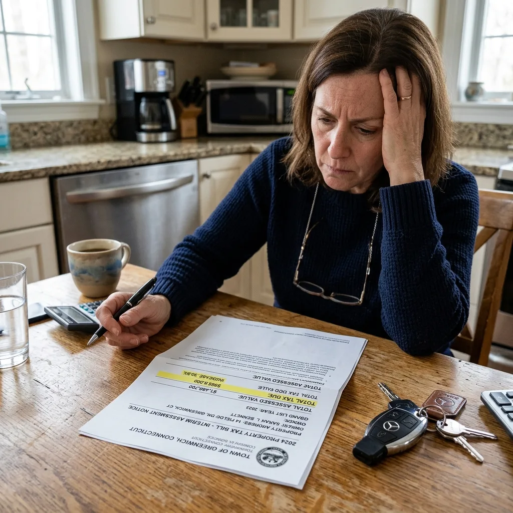 connecticut vehicle tax property tax assessment bill