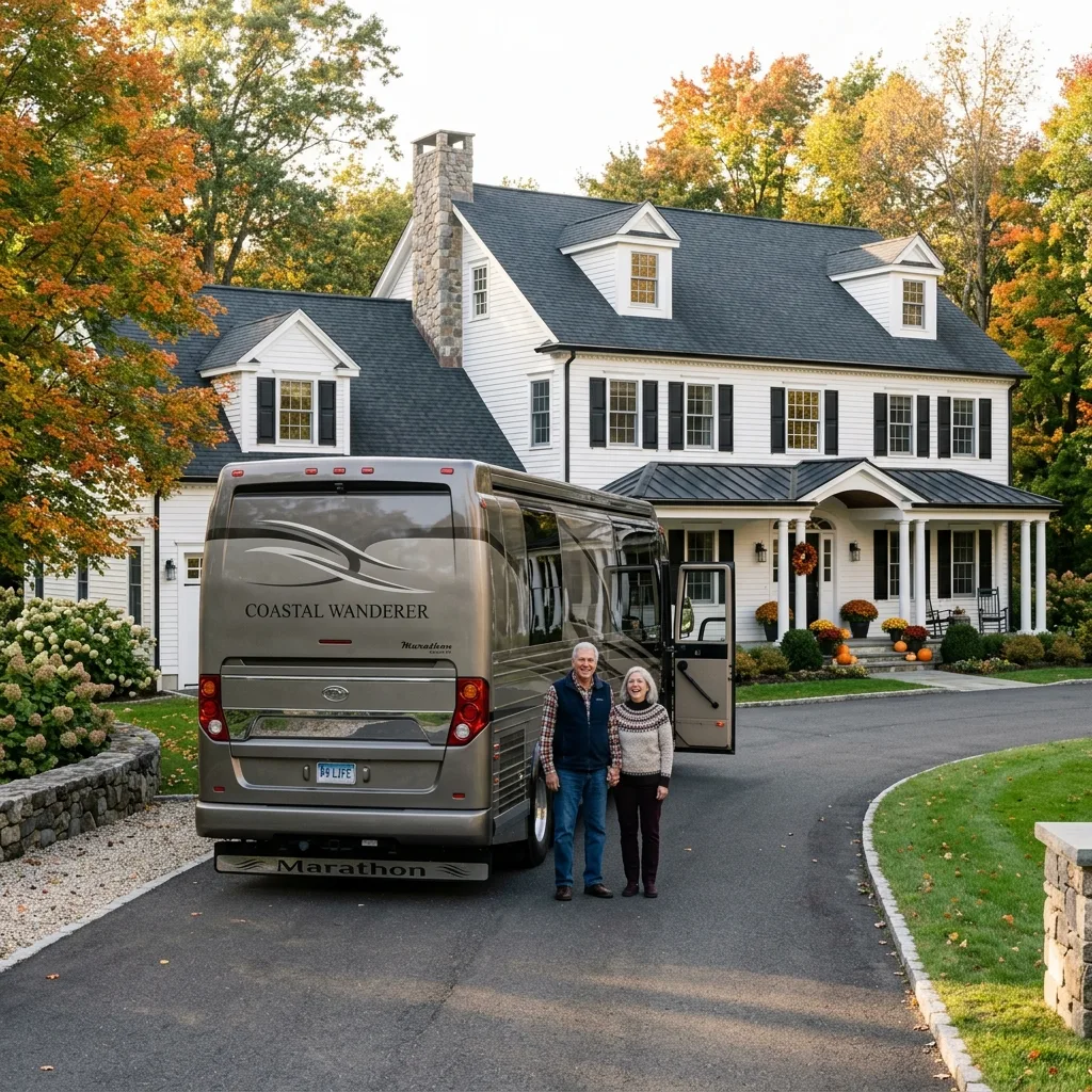 connecticut vehicle tax luxury RV motorhome snowbird