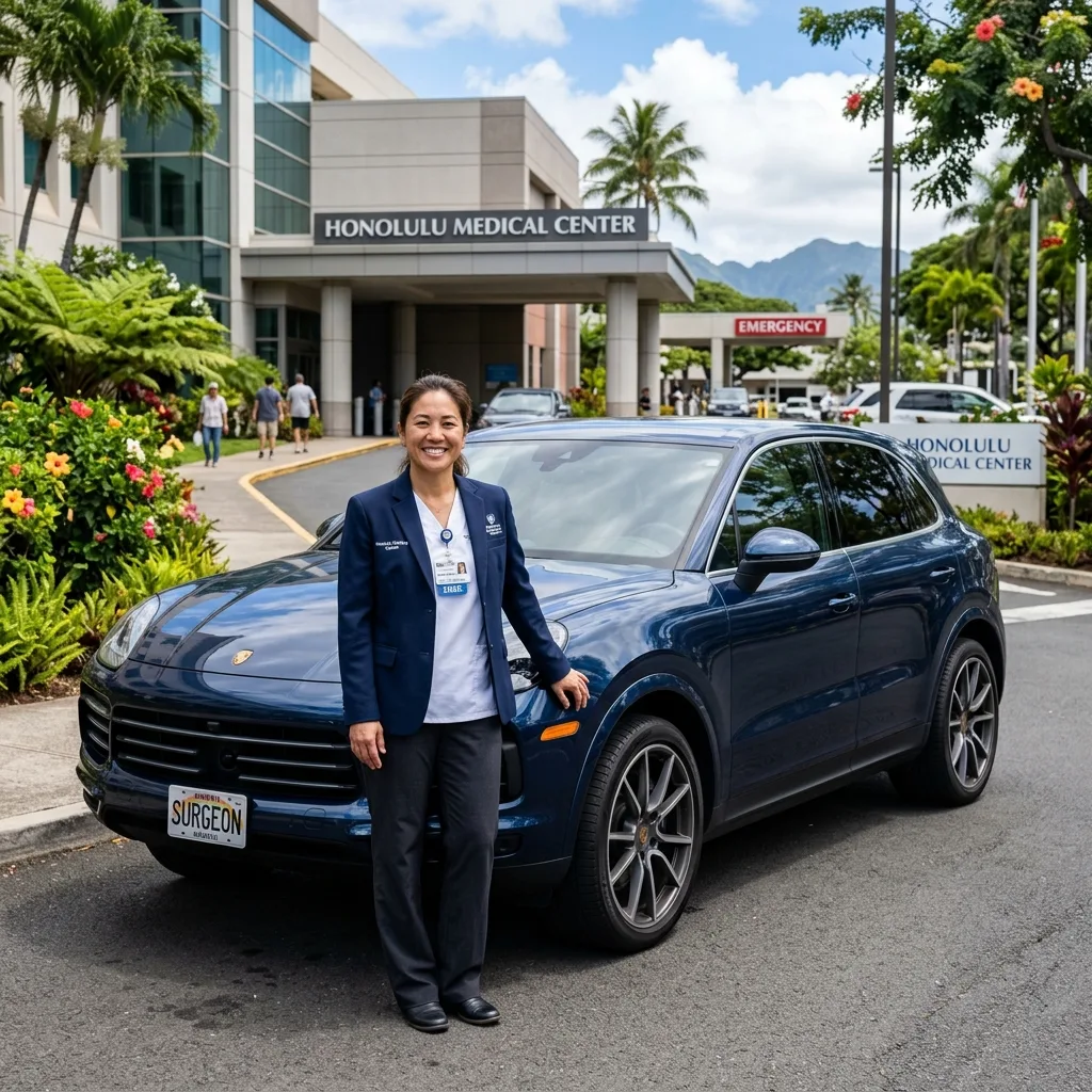 honolulu physician porsche cayenne hawaii vehicle tax case study