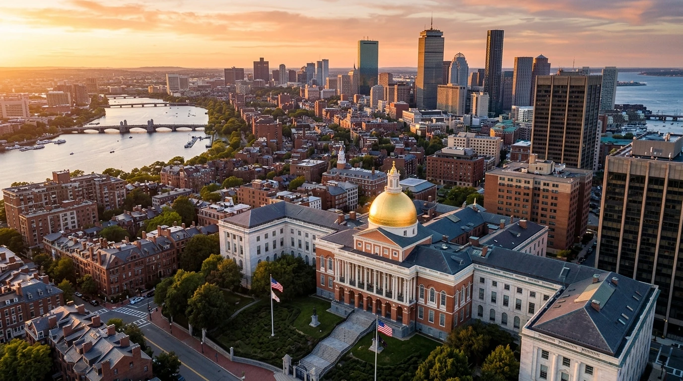 massachusetts excise tax burden State House Boston skyline