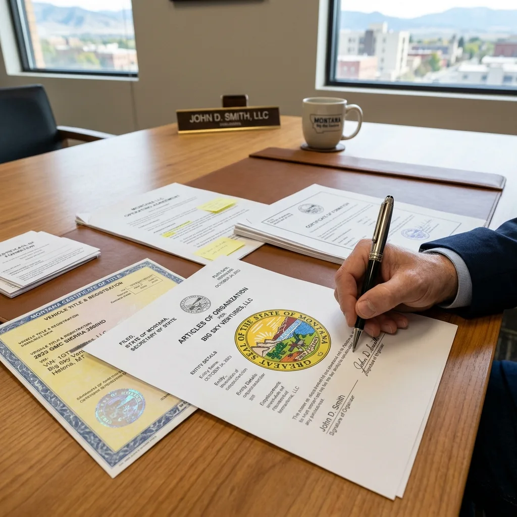 montana LLC registration solution maryland vehicle tax zero tax tags