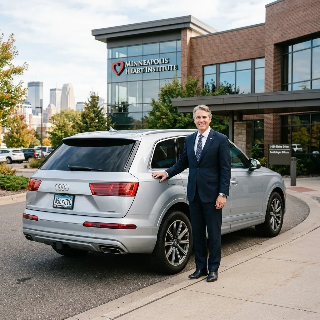 Minneapolis doctor Audi Q7 Minnesota vehicle tax case study savings