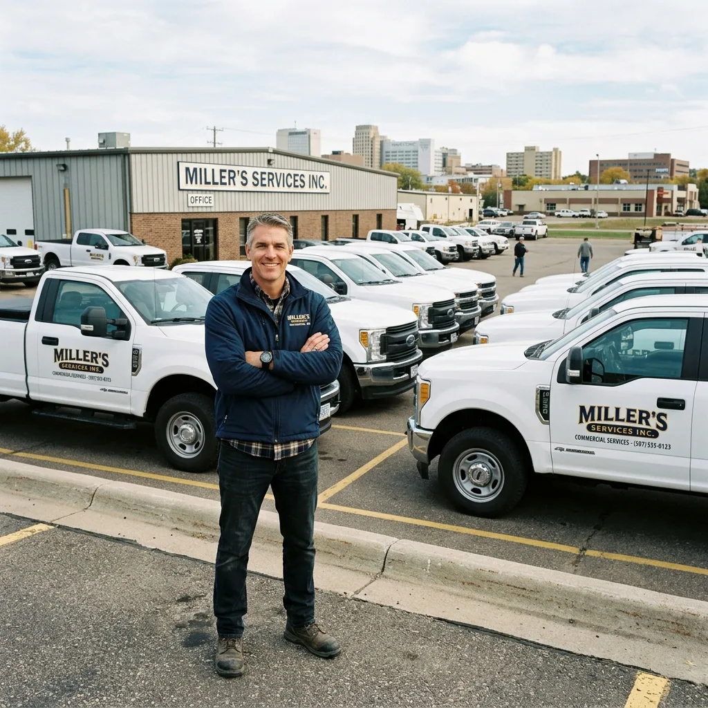 Rochester Minnesota business fleet pickup trucks vehicle tax