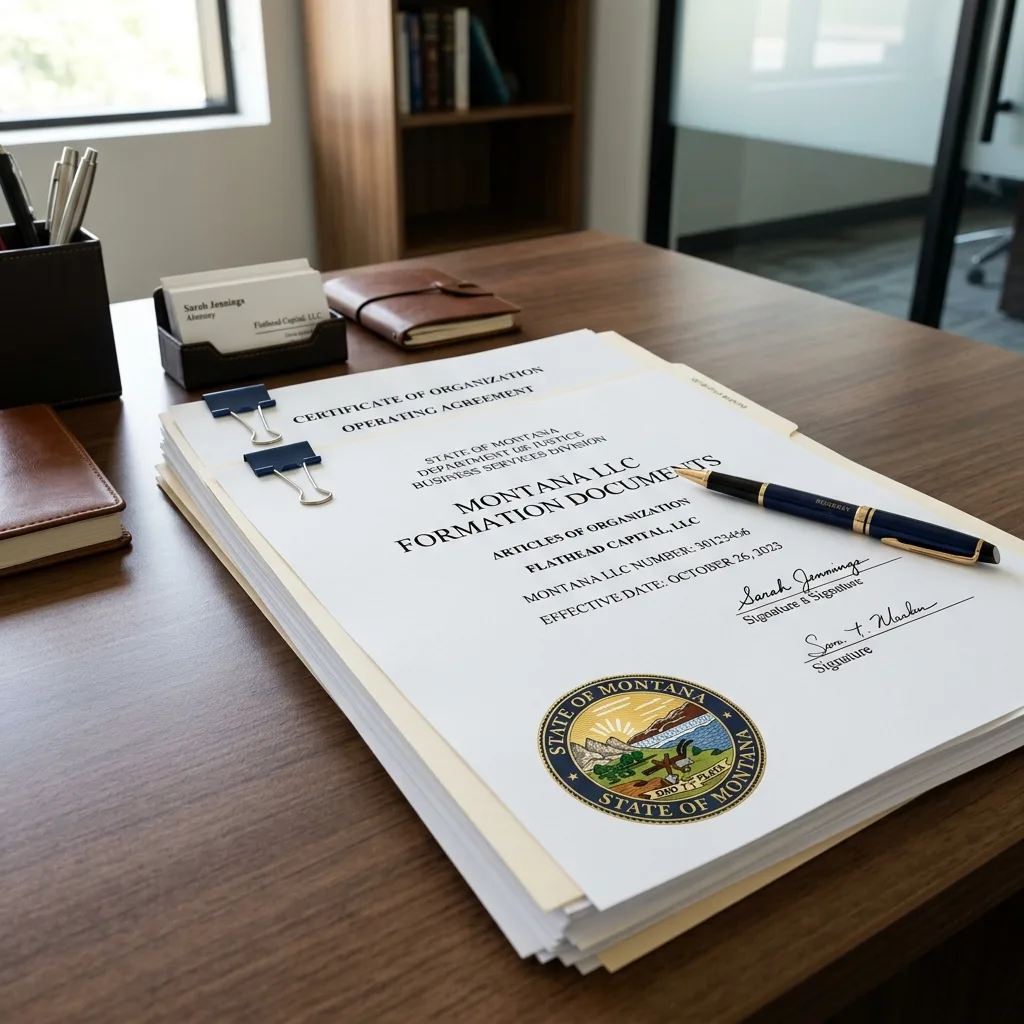 Montana LLC formation documents North Carolina vehicle registration solution