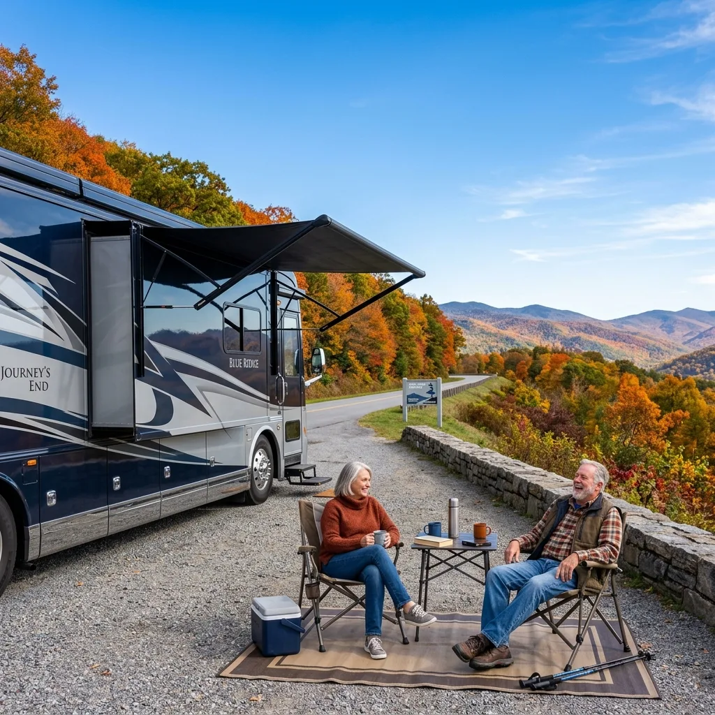 North Carolina vehicle tax motorhome RV Blue Ridge Parkway mountain