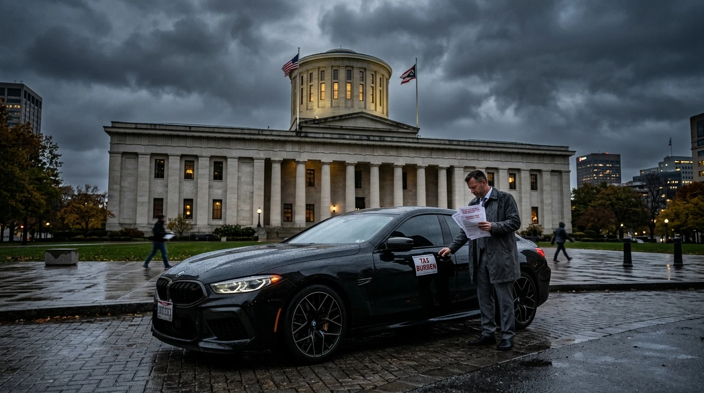 ohio vehicle tax state capitol columbus bmv sales tax
