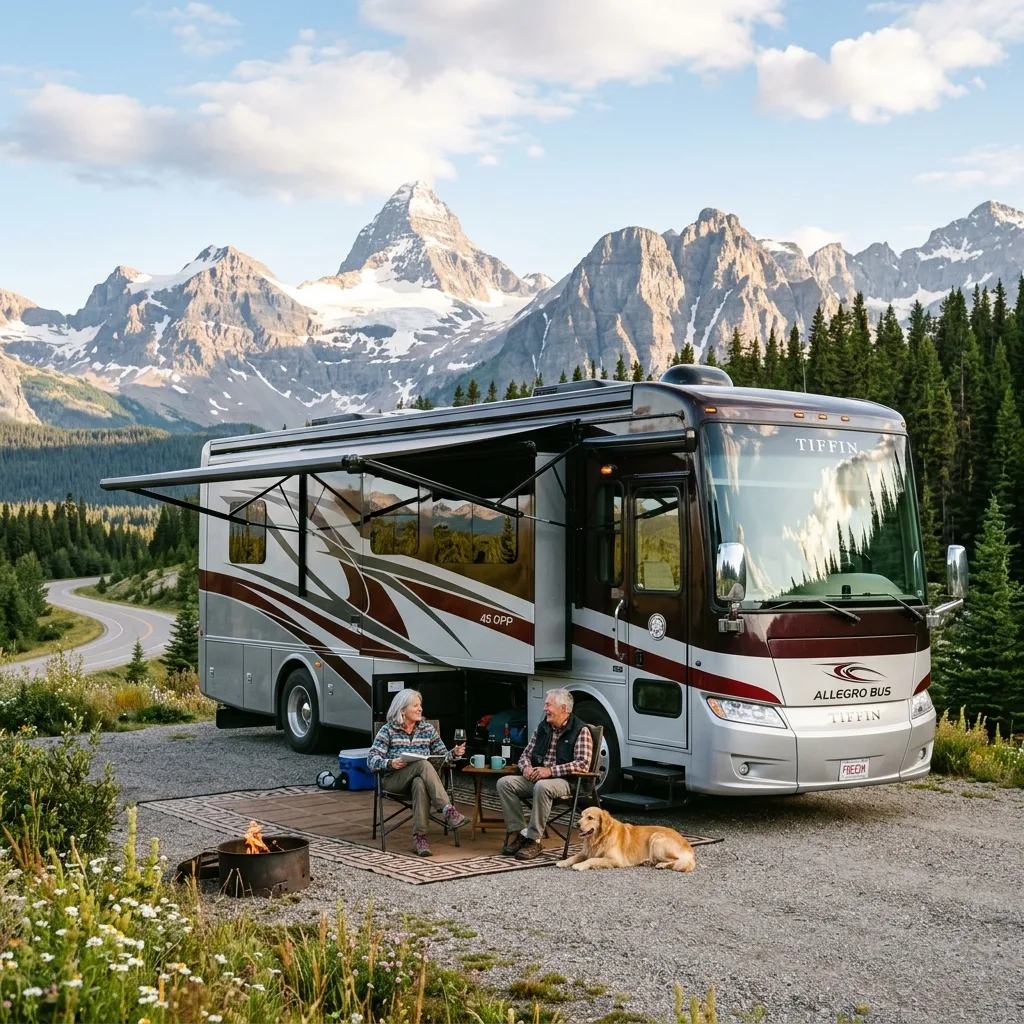 luxury class a motorhome rv ohio vehicle tax