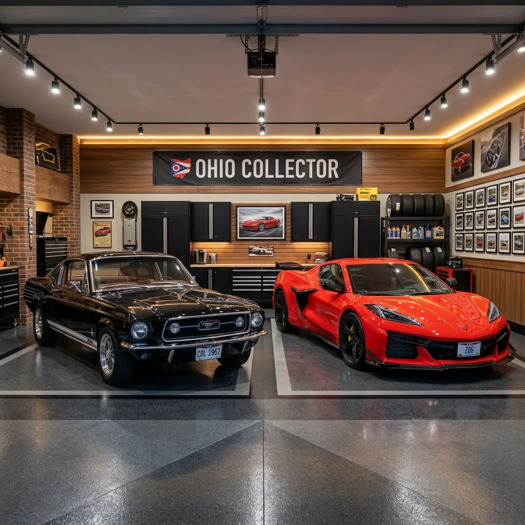 classic car collection mustang corvette ohio tax