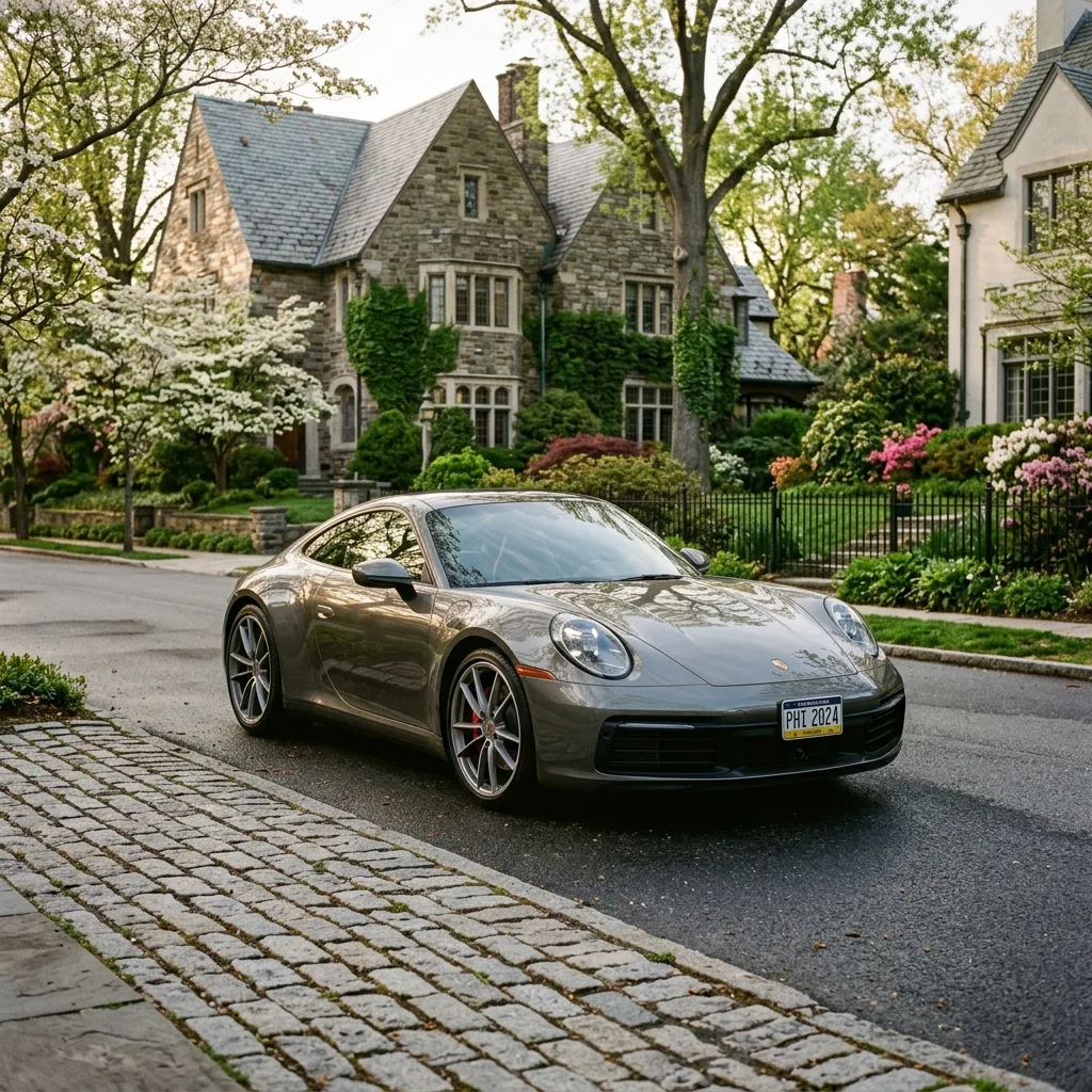 Porsche Taycan Turbo S Philadelphia Pennsylvania vehicle tax case study