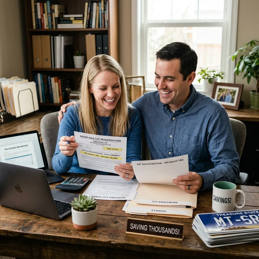 Montana LLC registration savings Pennsylvania vehicle tax who benefits