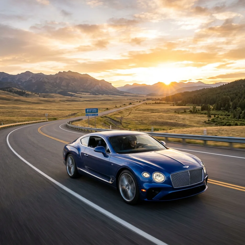 Luxury vehicle Montana highway Pennsylvania vehicle tax freedom