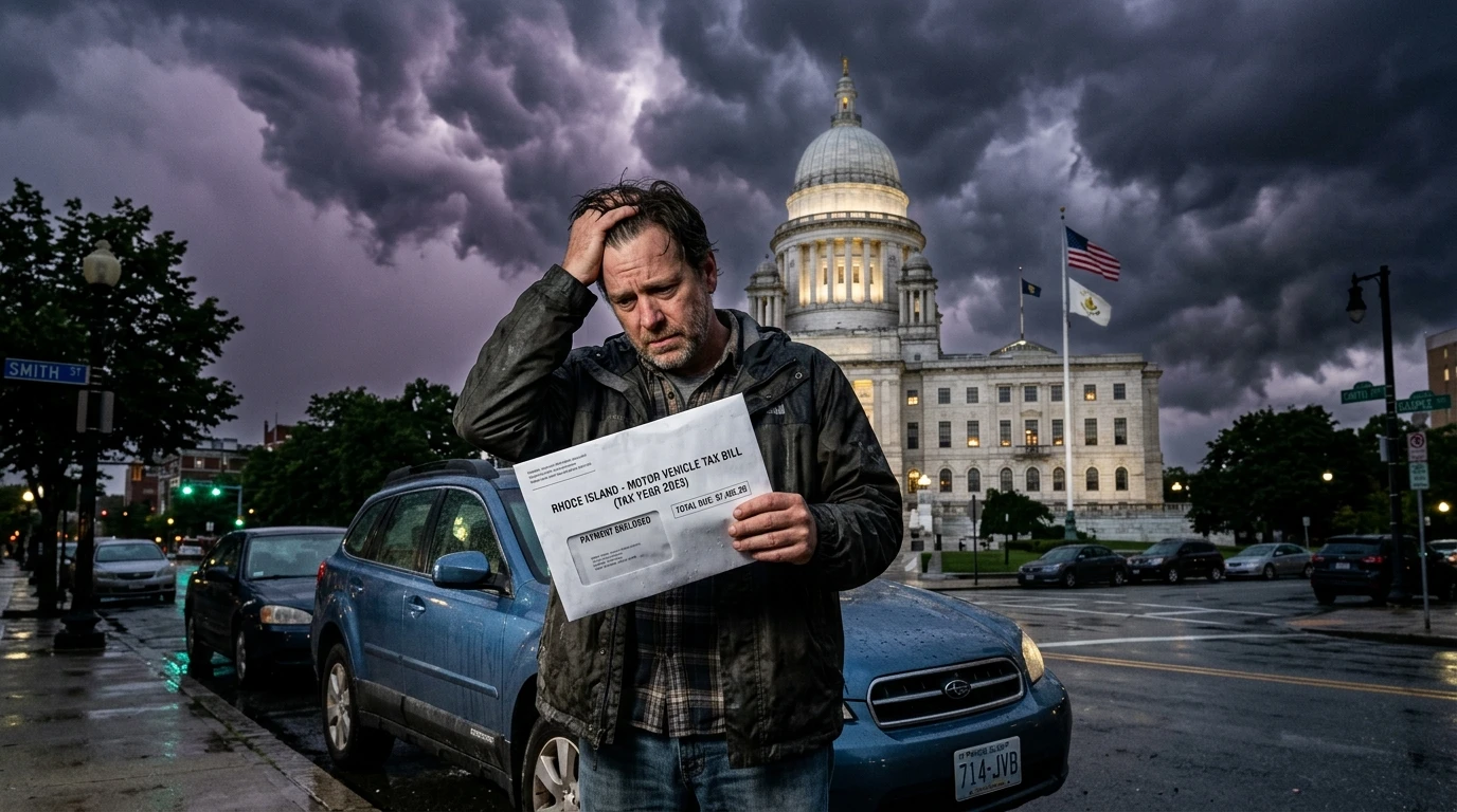 Rhode Island vehicle tax burden Montana LLC solution State House Providence