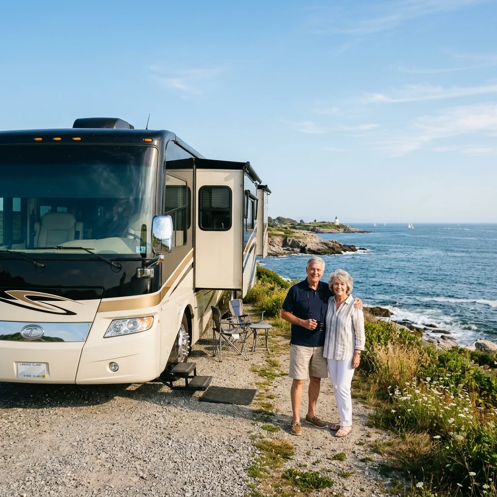 Class A diesel motorhome — Newport retiree Montana LLC registration savings