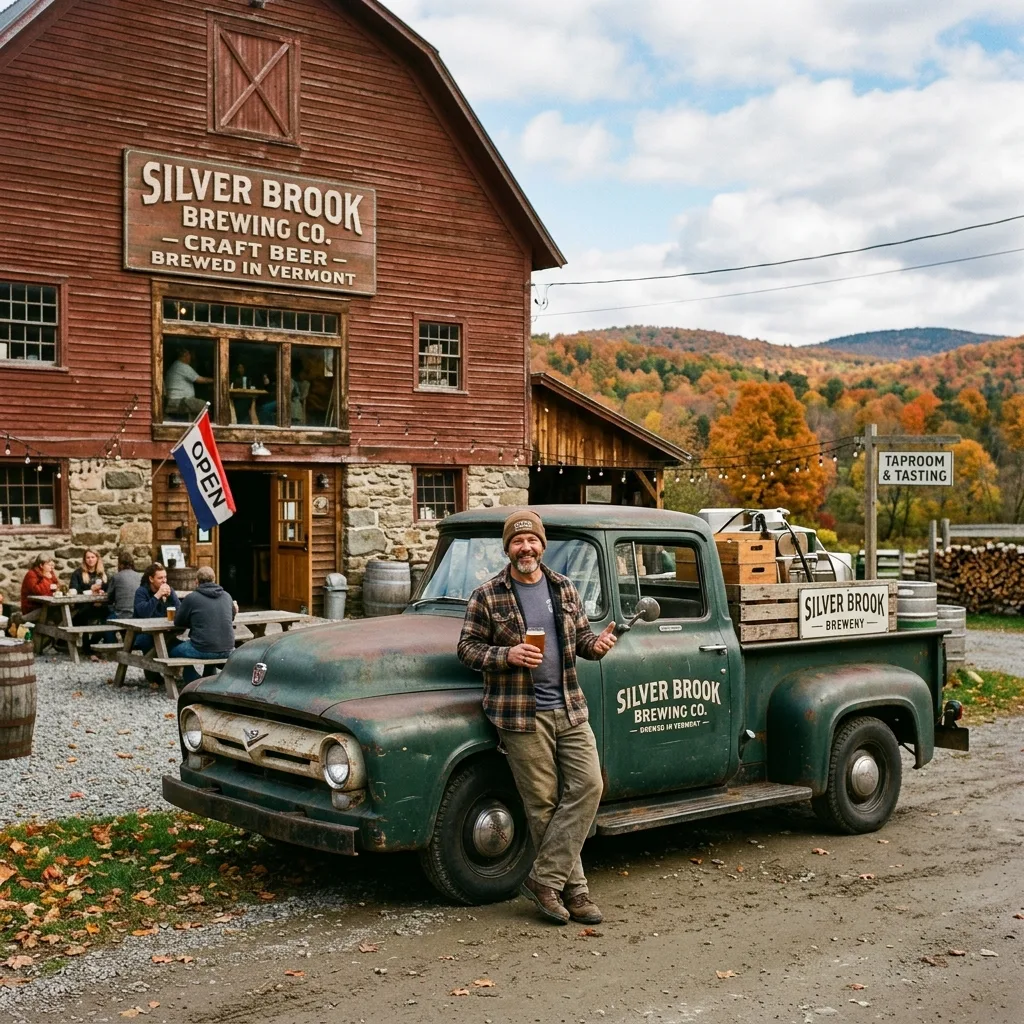 Vermont craft brewery owner pickup truck vehicle tax inspection failure