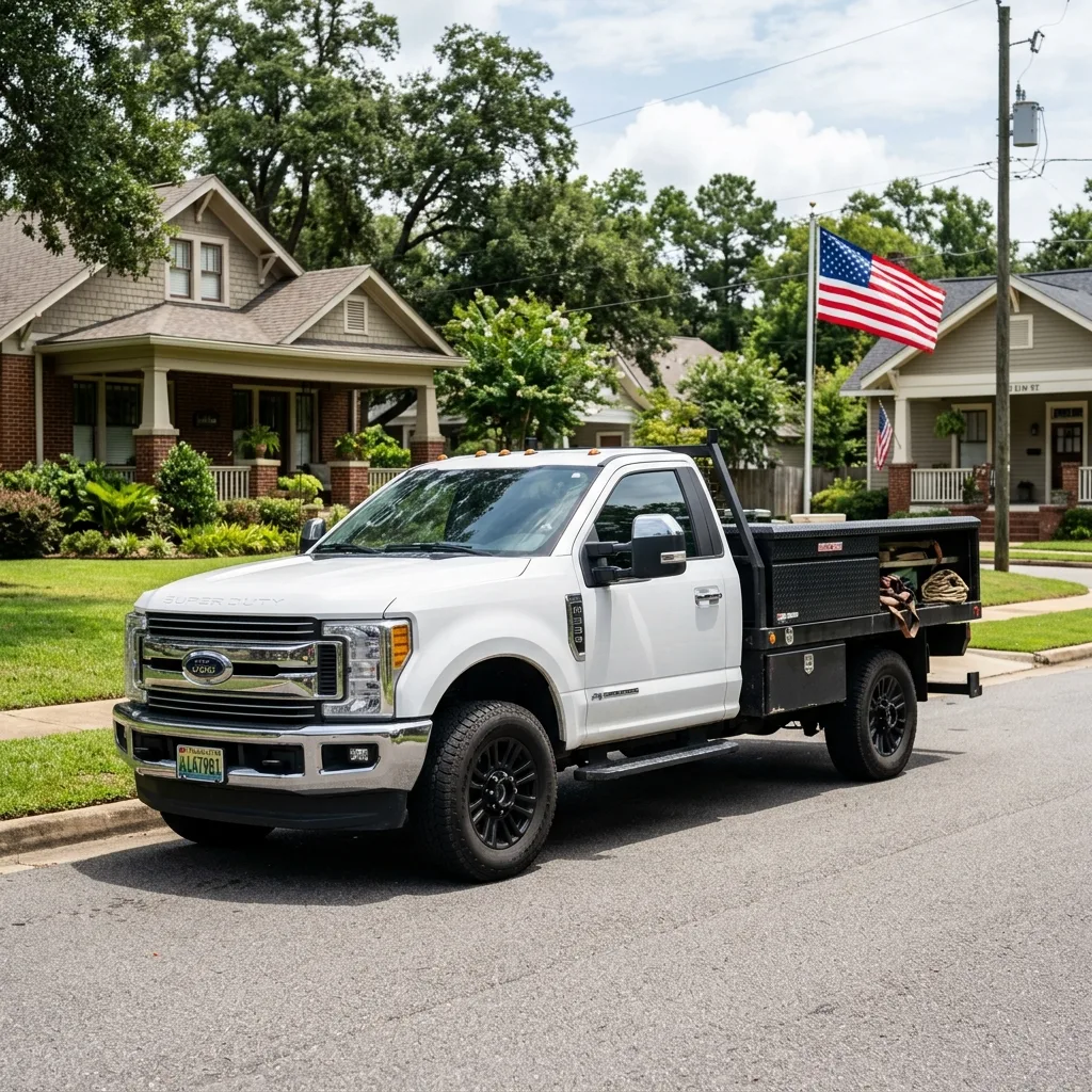 Ford F-250 heavy truck Alabama Class II vehicle tax weight trap
