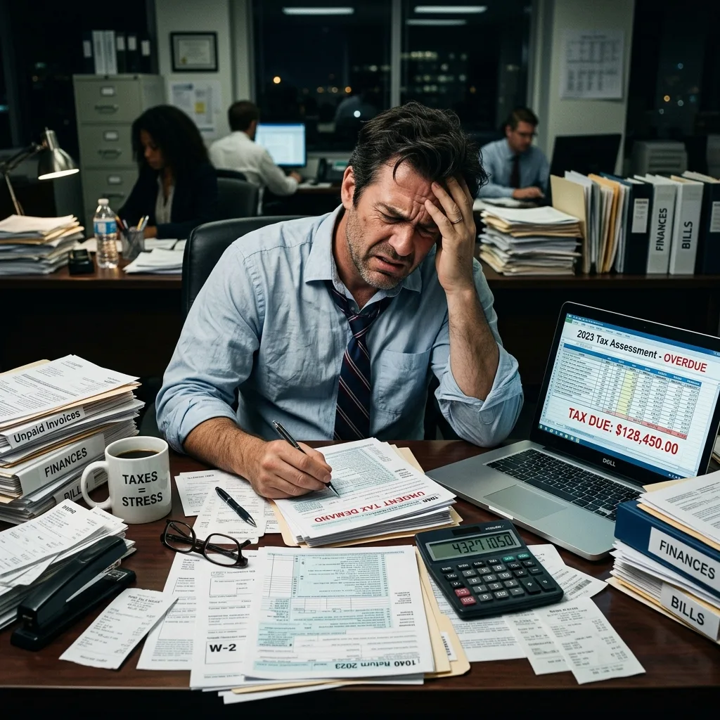 Professional stressed by Alabama vehicle tax paperwork