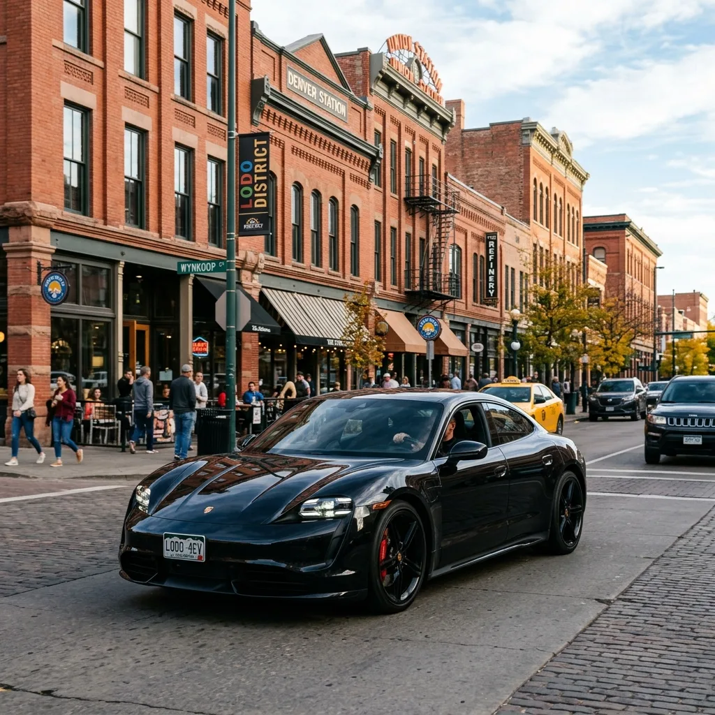 luxury sports car LoDo Denver colorado vehicle tax