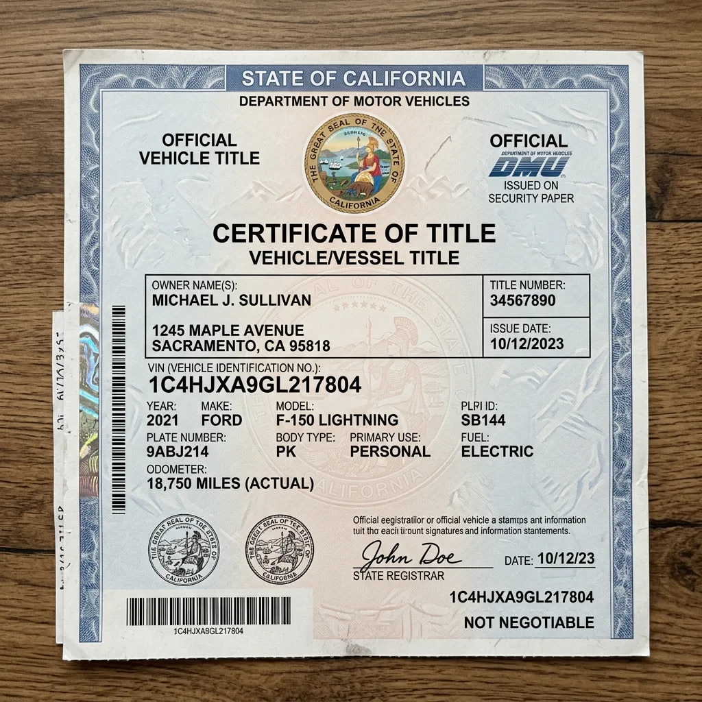 Montana LLC certificate of origin title conversion