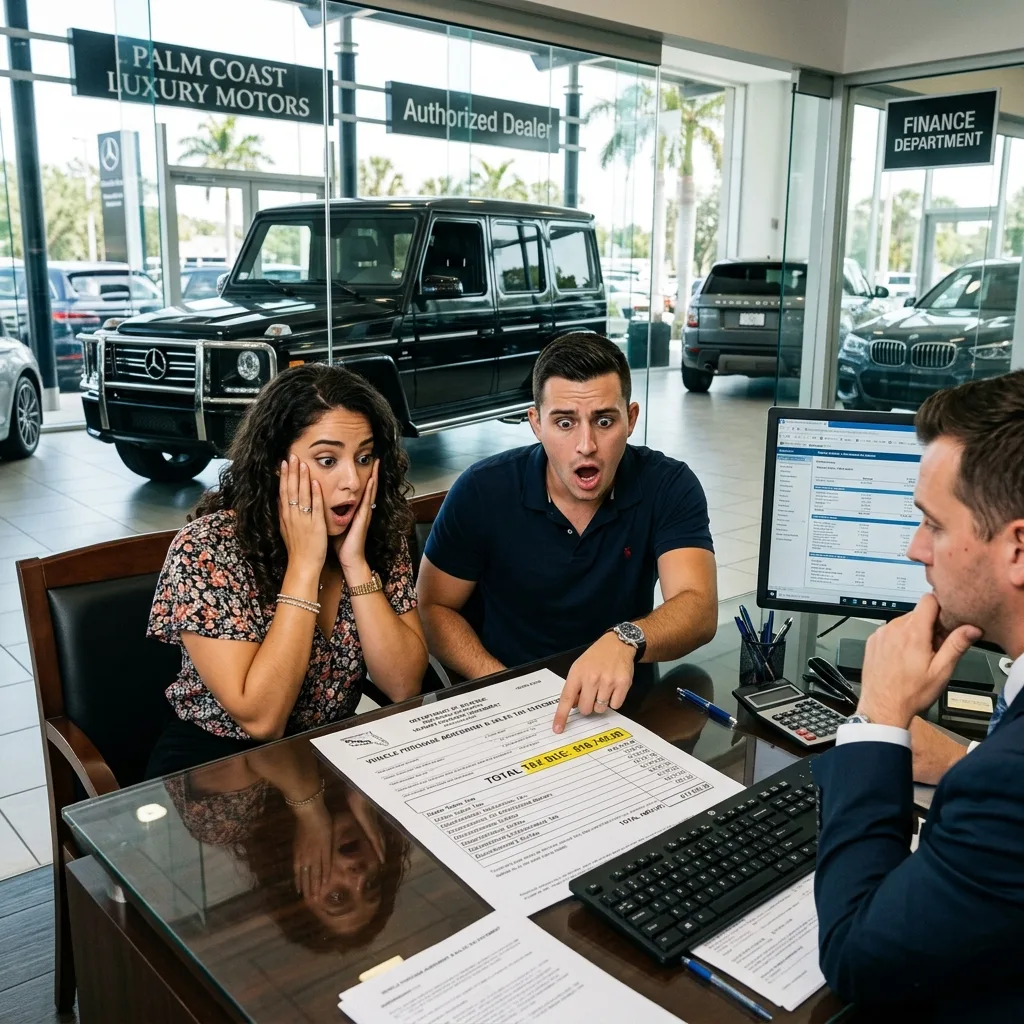 Shocked Florida vehicle buyer staring at $11,150 sales tax bill