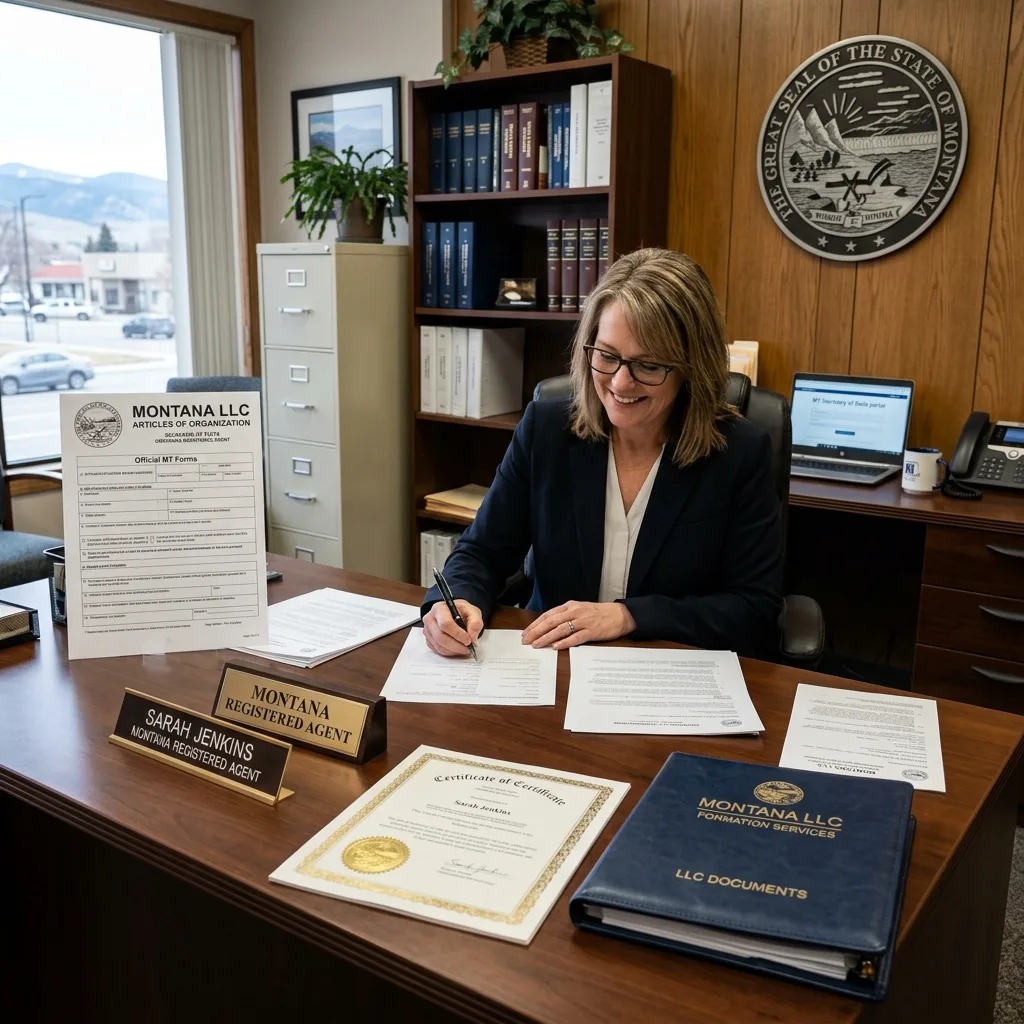 Class A motorhome RV luxury Schaumburg Illinois Montana LLC registration