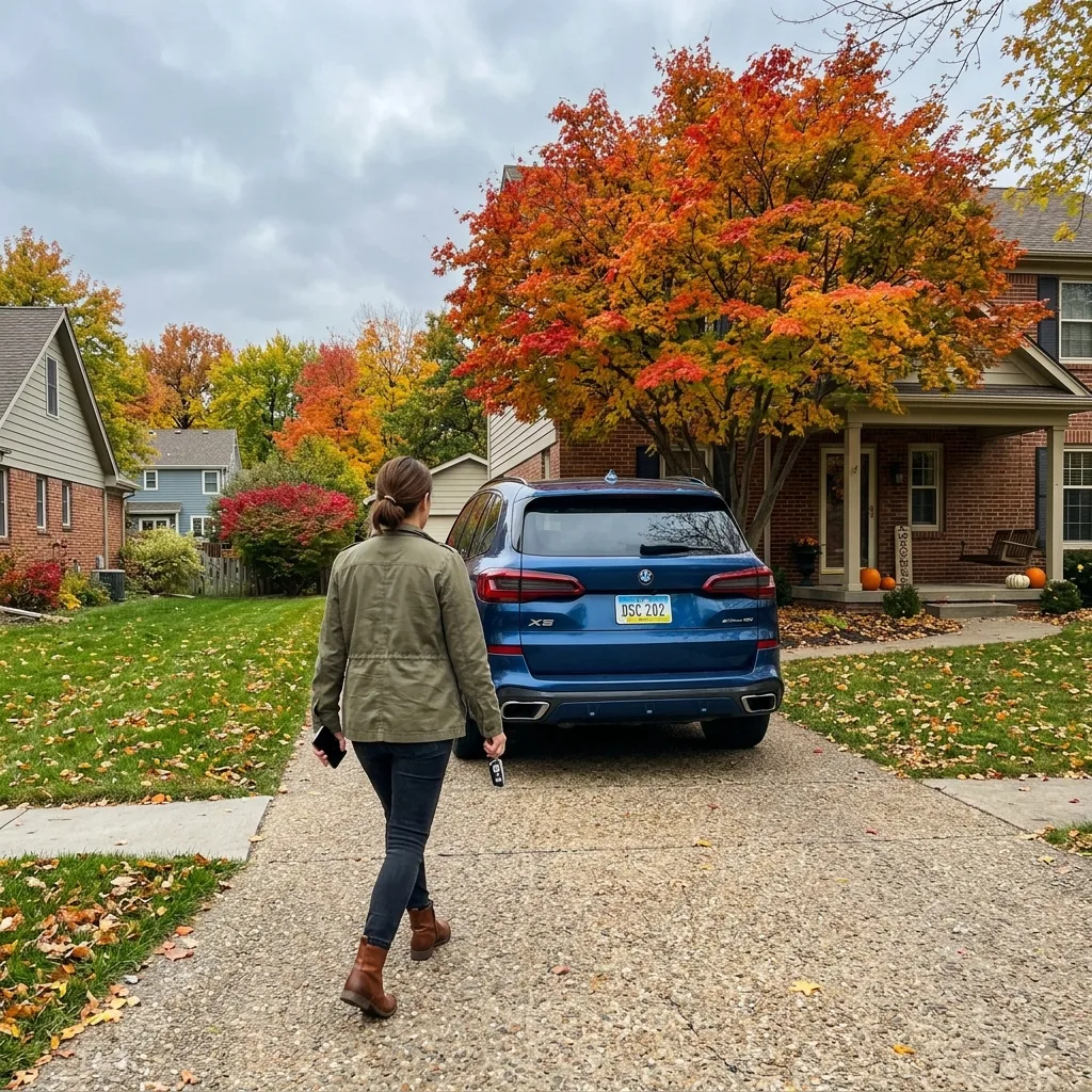 Iowa vehicle tax BMW X5 case study Des Moines cardiologist saves $5529