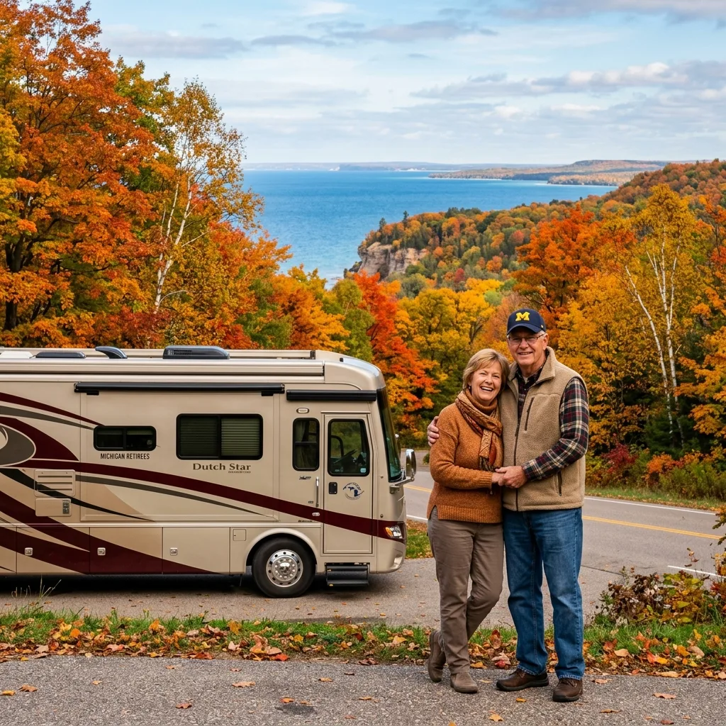 newmar mountain aire grand rapids michigan vehicle tax rv motorhome retirees