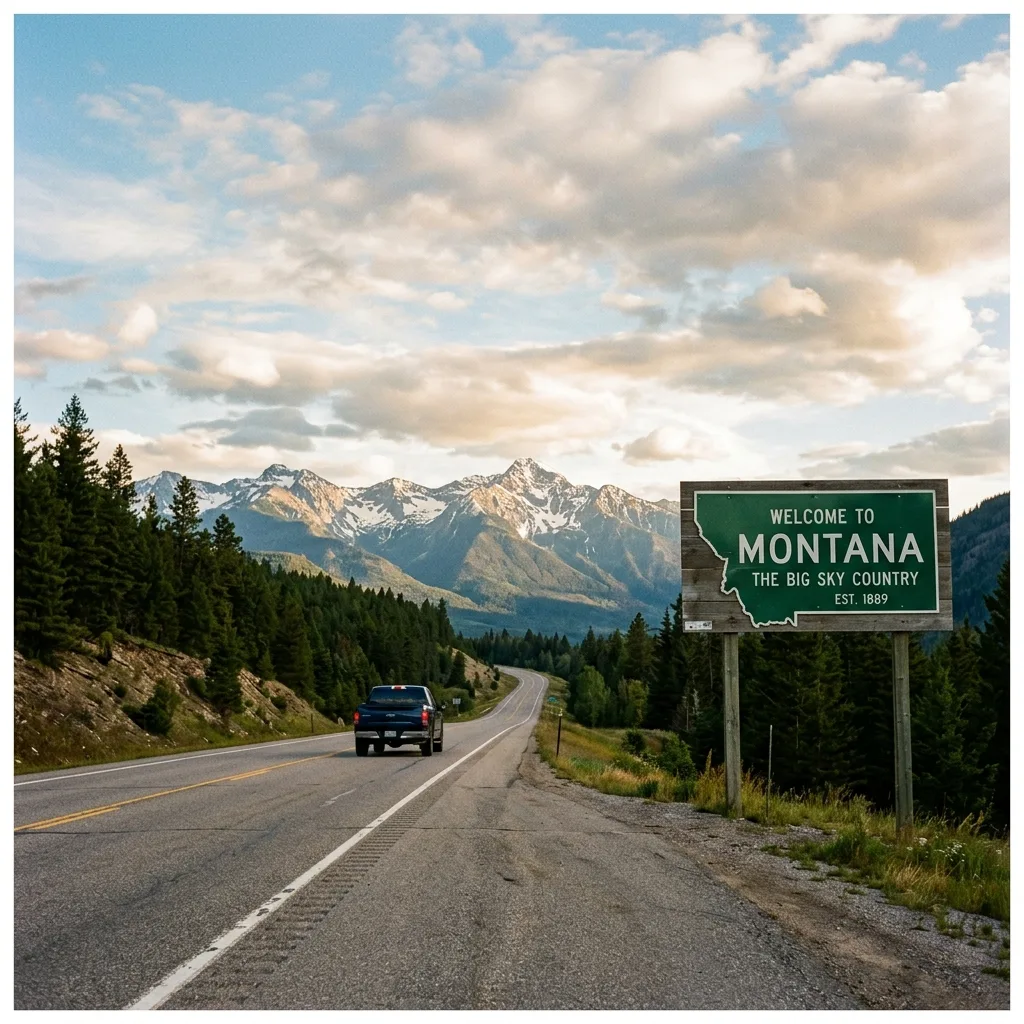 Montana LLC vehicle registration legal tax elimination scenic highway