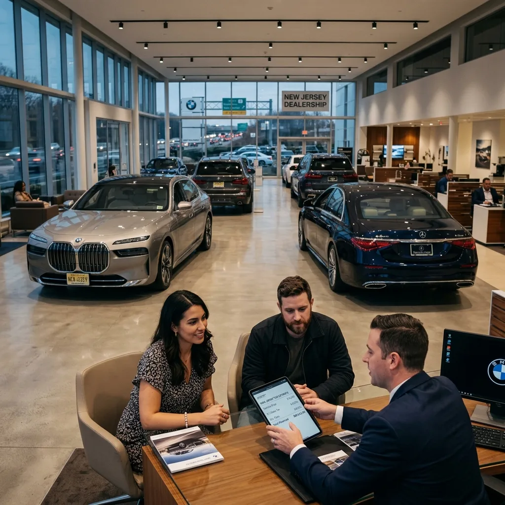 new jersey vehicle tax 6.625% flat rate calculation at dealership