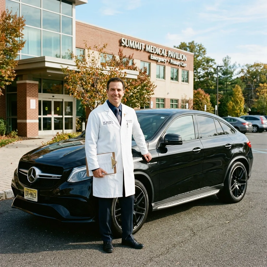 Mercedes-AMG GLE 63 S Coupe luxury SUV upscale New Jersey suburb Ridgewood
