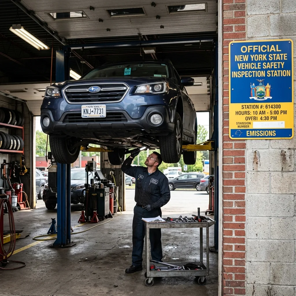 New York vehicle registration title transfer process DMV paperwork