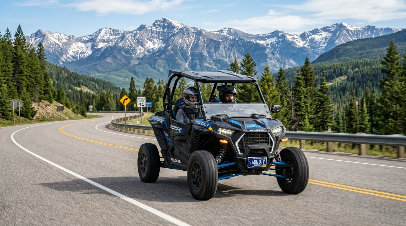 off-road UTV street legal Montana LLC registration
