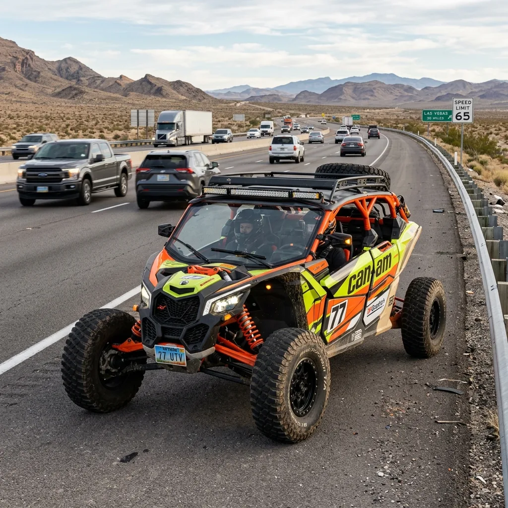 UTV street legal modification requirements lights signals