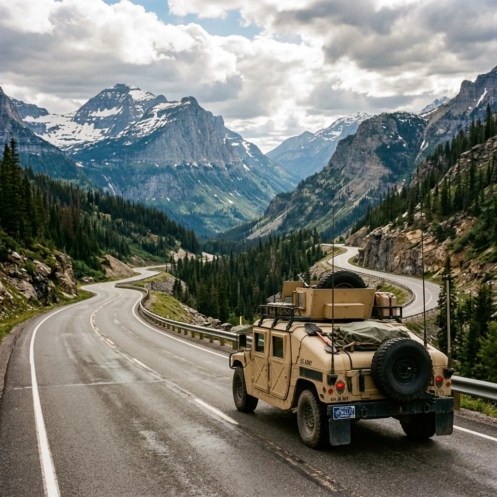Montana LLC military vehicle registration