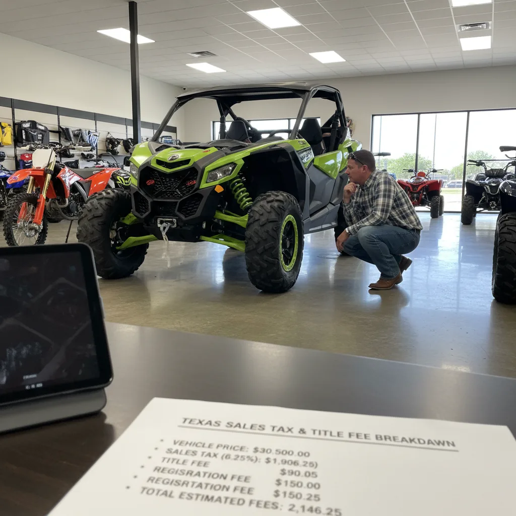 Texas Transportation Code 551A.052 OHV road registration ban