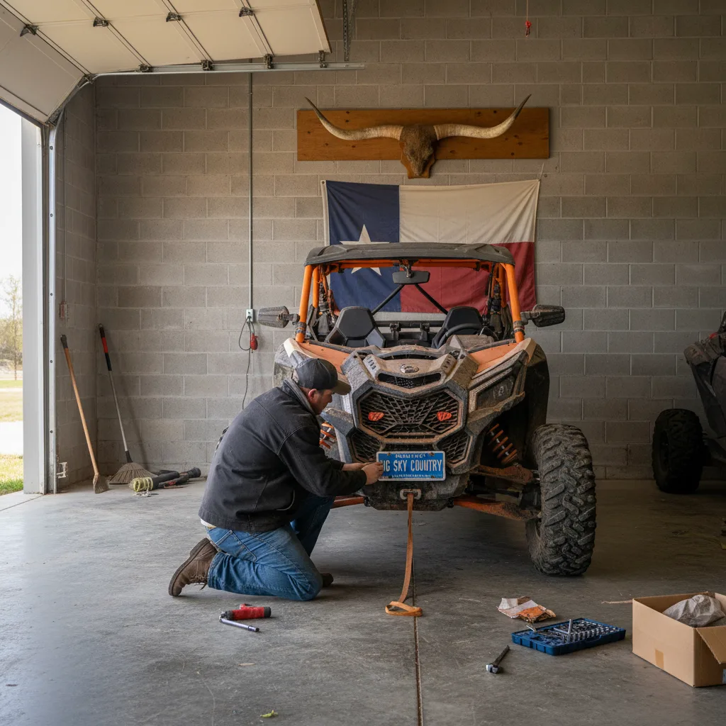 Texas UTV registration cost comparison calculator