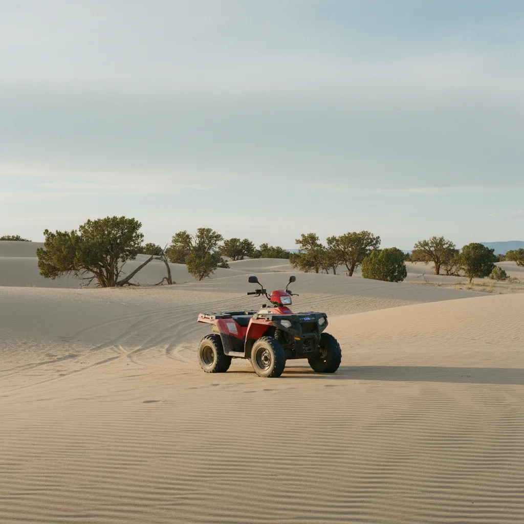 utah atv registration small Polaris ATV at Little Sahara Recreation Area