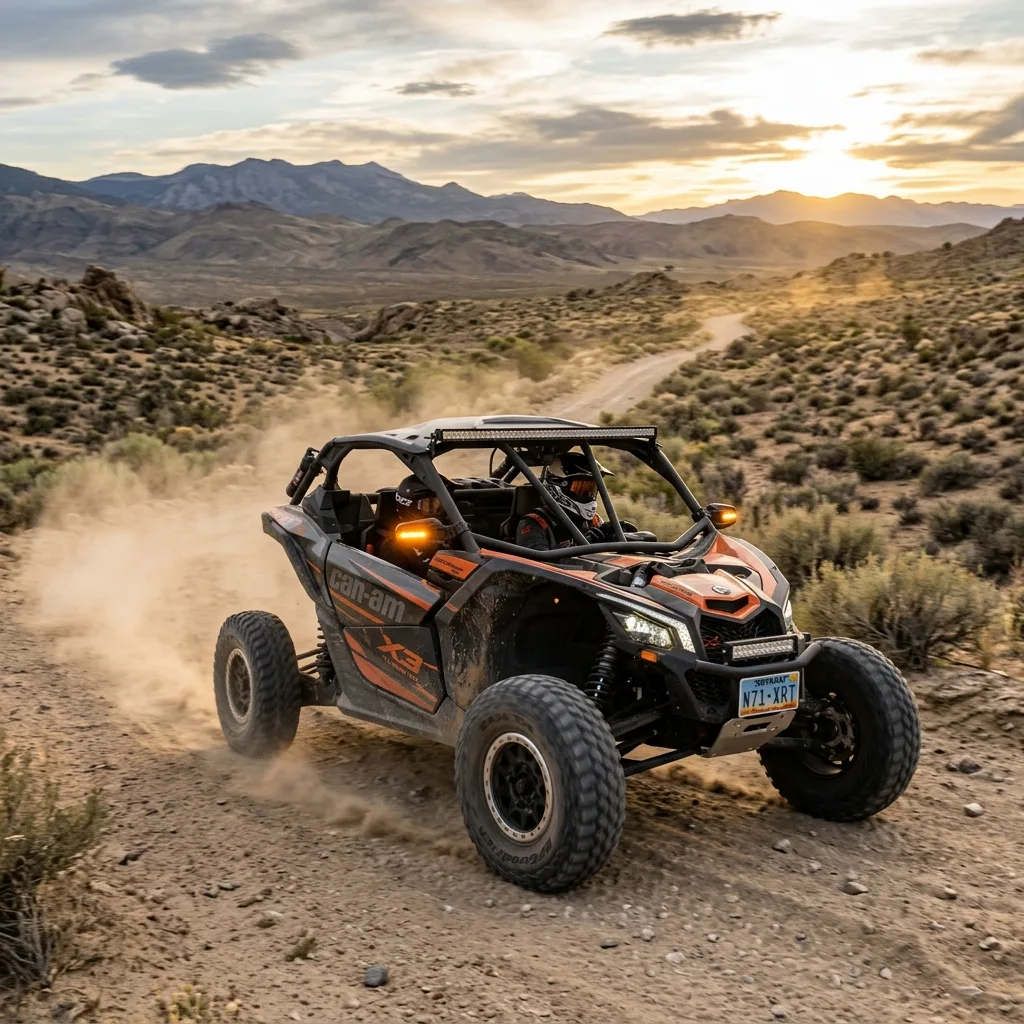 Can-Am Maverick X3 with full street legal kit installed
