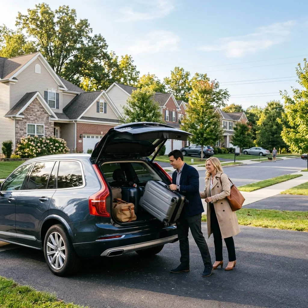 West Virginia Eastern Panhandle commuters with luxury SUV facing Berkeley County vehicle tax