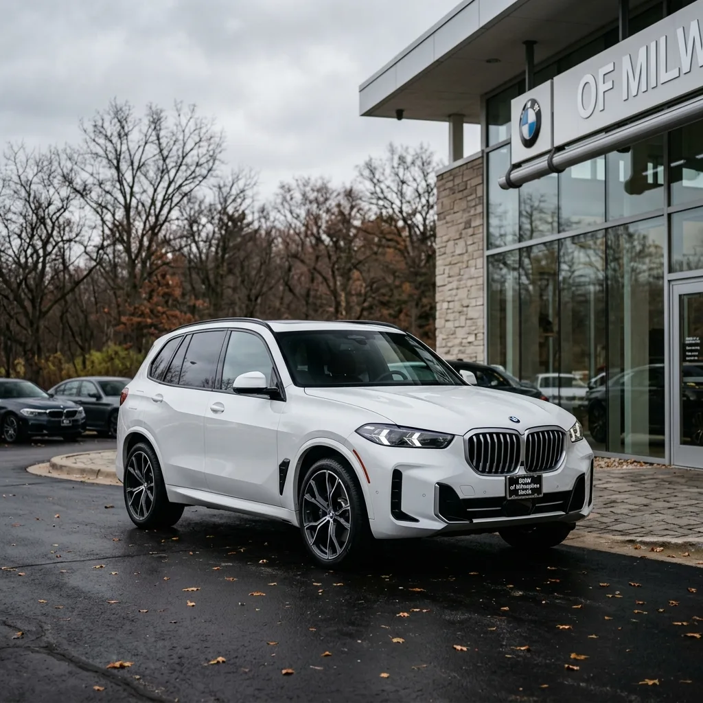 2024 BMW X5 Milwaukee dealership Wisconsin vehicle tax